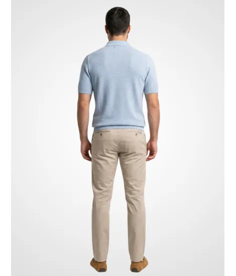 Polo de Malha Azul 2
