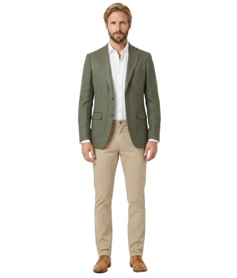 Blazer de Linho Bege | JOHN TWEED TAILORED