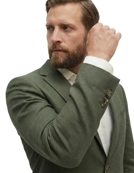 Blazer de Linho Bege | JOHN TWEED TAILORED