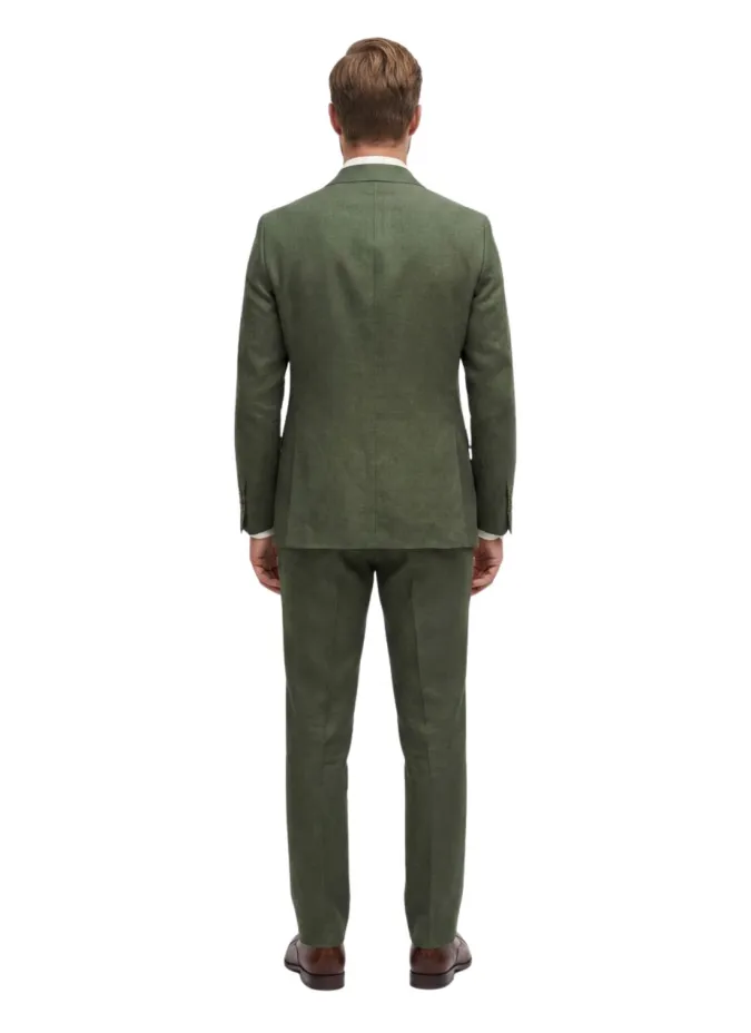 BEIGE LINEN BLAZER | JOHN TWEED TAILORED