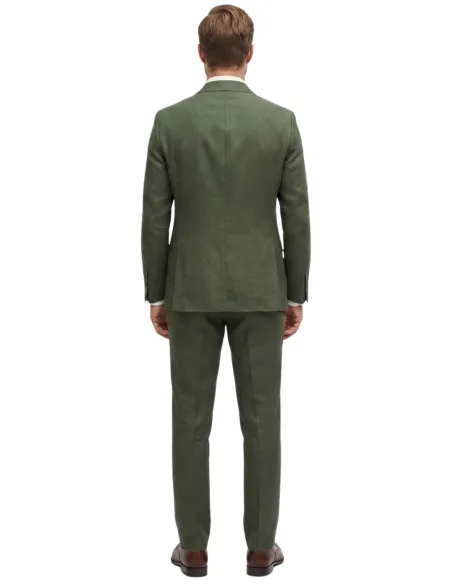 BEIGE LINEN BLAZER | JOHN TWEED TAILORED