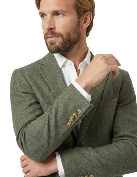 Blazer de Linho Bege | JOHN TWEED TAILORED