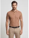 Polo Piqué Camel
