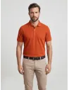 Polo Piqué Laranja | John Tweed Tailored
