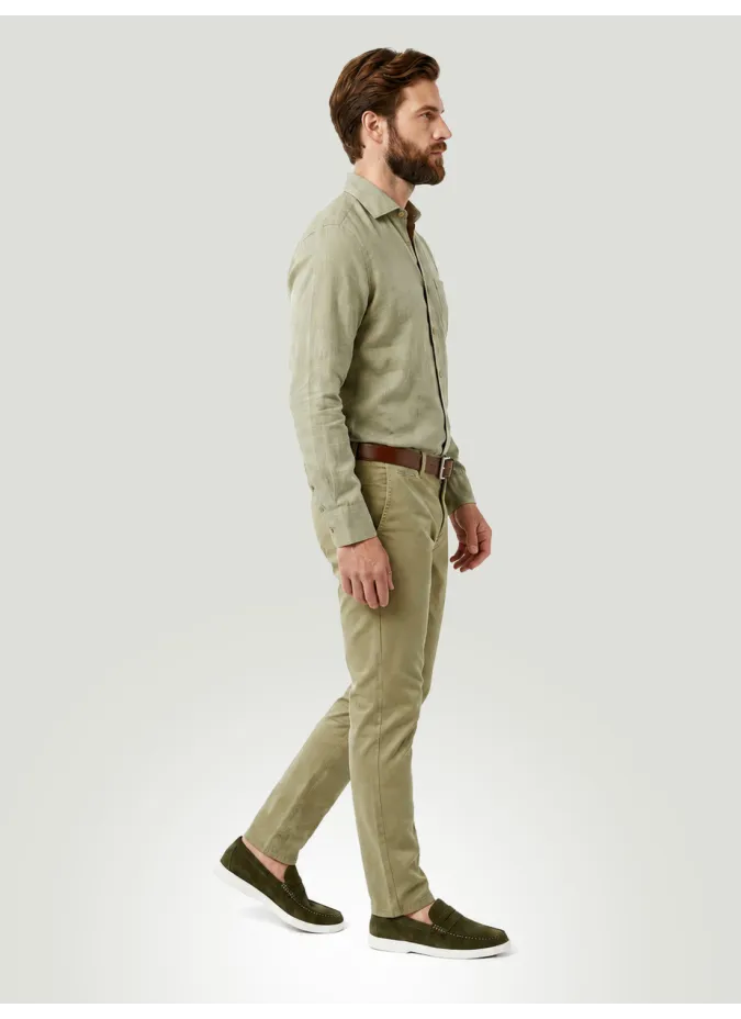 Pantalón Chino Verde