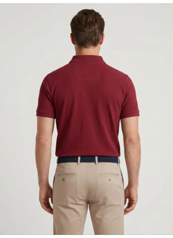 Polo Piqué Vermelho