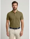 Polo Piqué Verde Seco