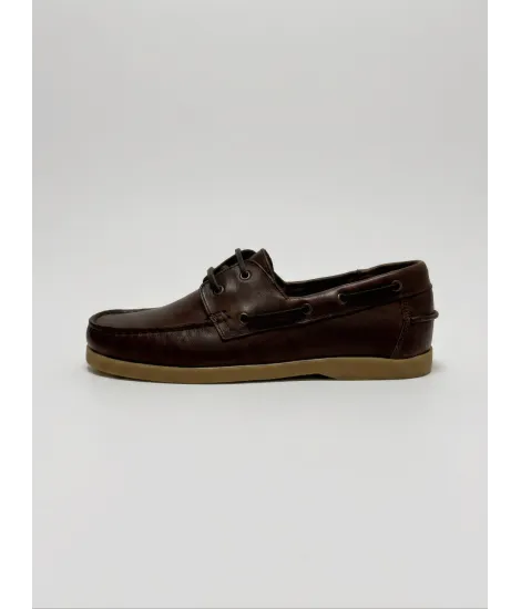 Zapato náutico marrón 2