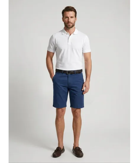 INDIGO BLUE SHORTS | JOHN TWEED TAILORED 2