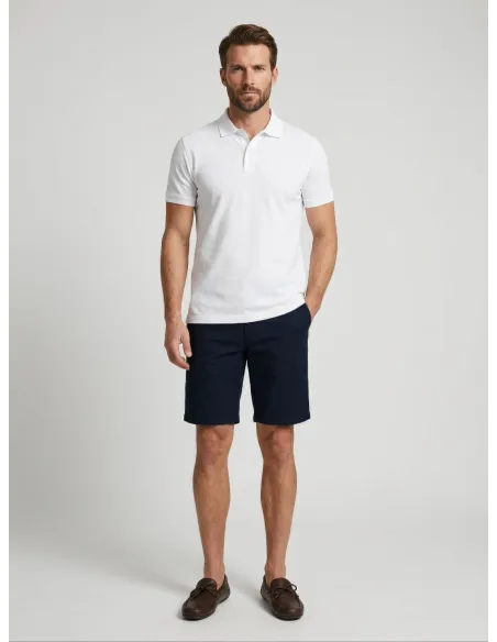 Bermuda Azul Marino | John Tweed Tailored