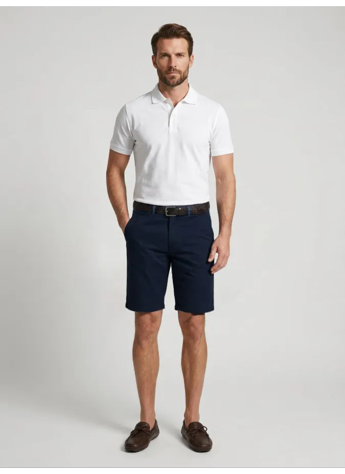 Bermuda Azul Marino | John Tweed Tailored