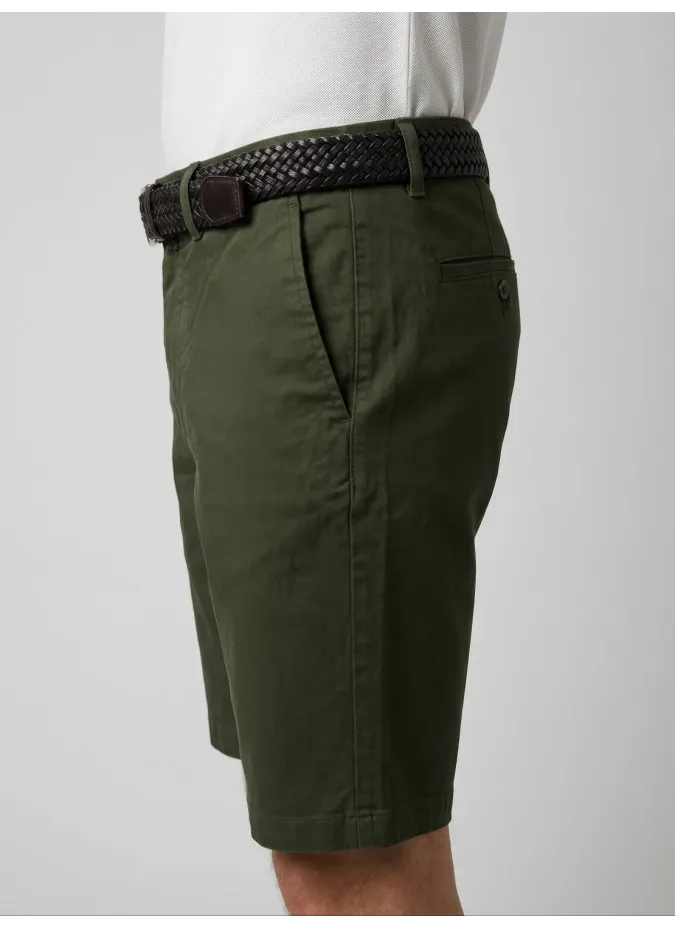 GREEN SHORTS | JOHN TWEED TAILORED
