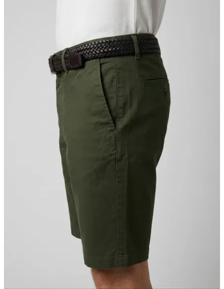 GREEN SHORTS | JOHN TWEED TAILORED