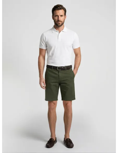 GREEN SHORTS | JOHN TWEED TAILORED