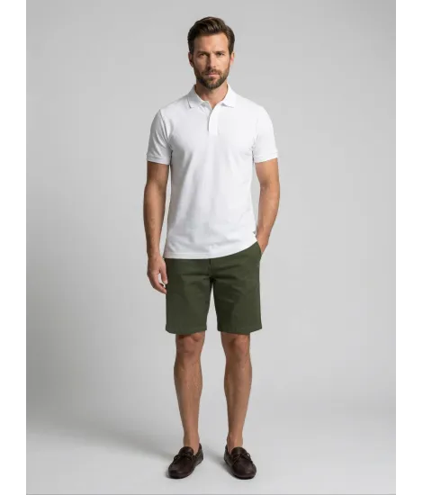 GREEN SHORTS | JOHN TWEED TAILORED