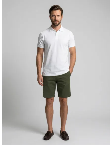 GREEN SHORTS | JOHN TWEED TAILORED