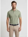 Dry Green Piqué Polo Shirt
