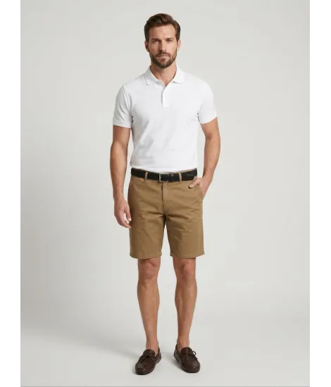 CAMEL SHORTS | JOHN TWEED TAILORED 2