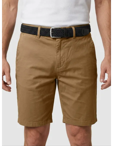 CAMEL SHORTS | JOHN TWEED TAILORED