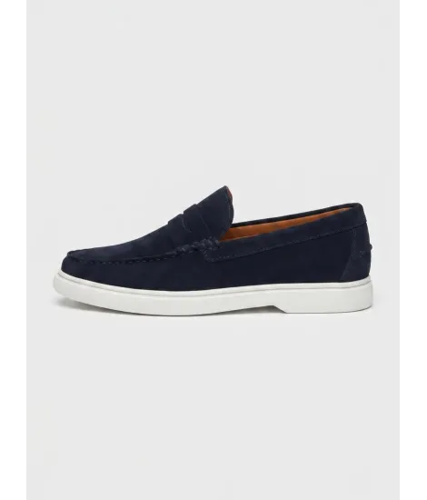 Loafer Azul com Sola Branca 2