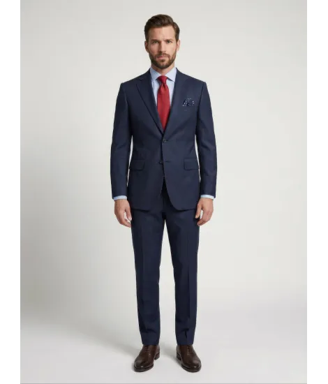 Navy Blue Pic Pic Suit