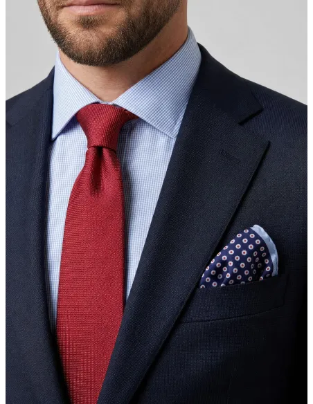 Navy Blue Pic Pic Suit