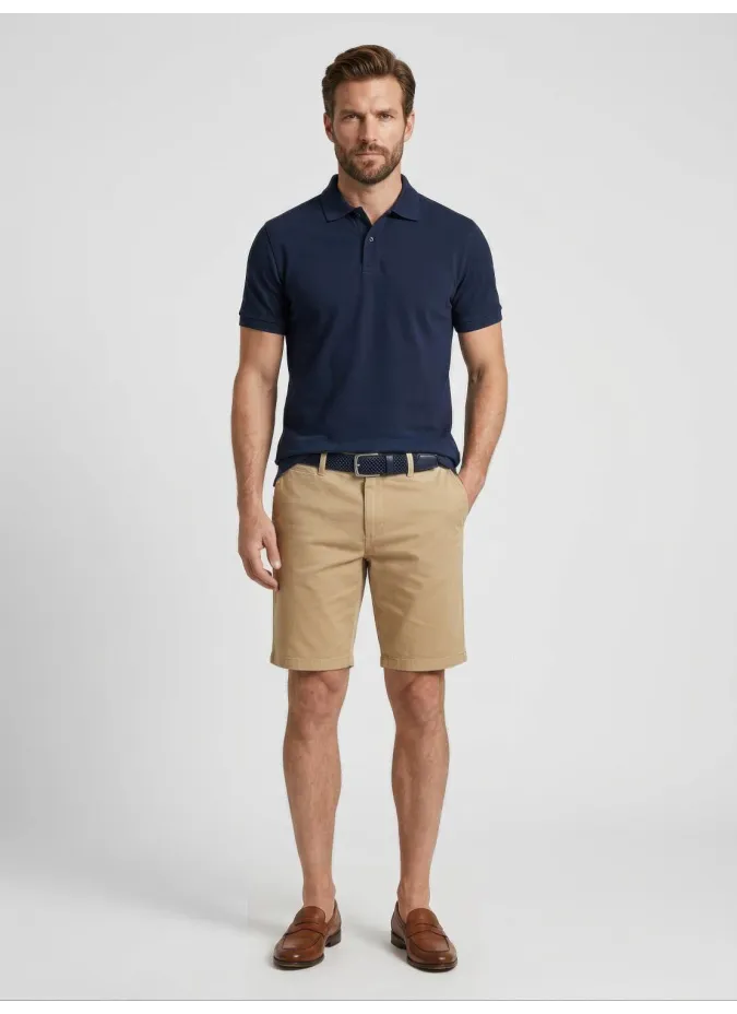 Bermudas Bege | John Tweed Tailored