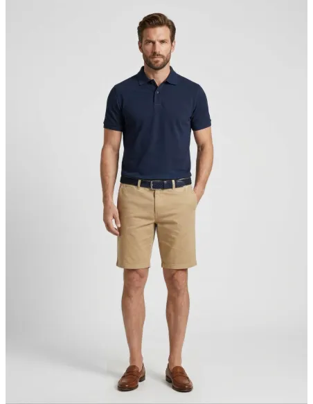 BEIGE SHORTS | JOHN TWEED TAILORED