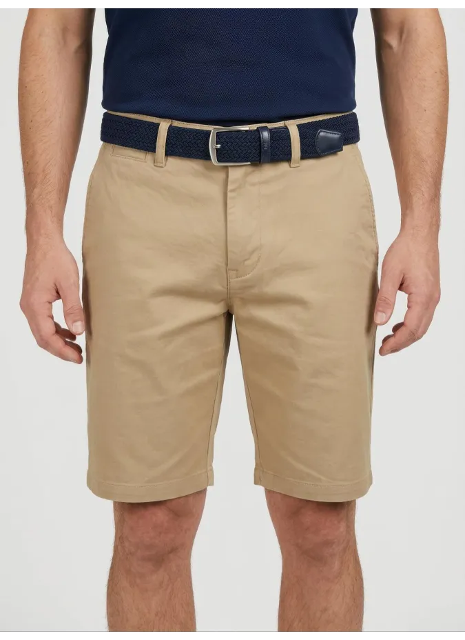 BEIGE SHORTS | JOHN TWEED TAILORED