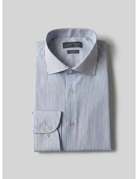 Classic White Striped Shirt