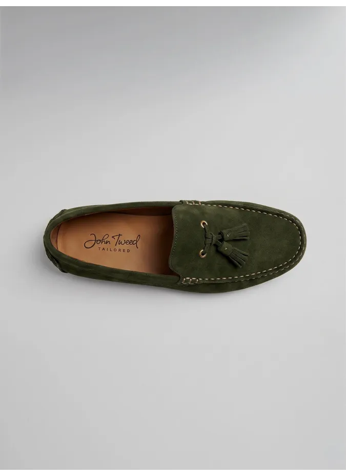 Green Driver Flat Cap with Charm