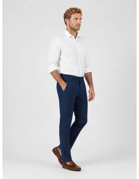 Calça de Lã Azul