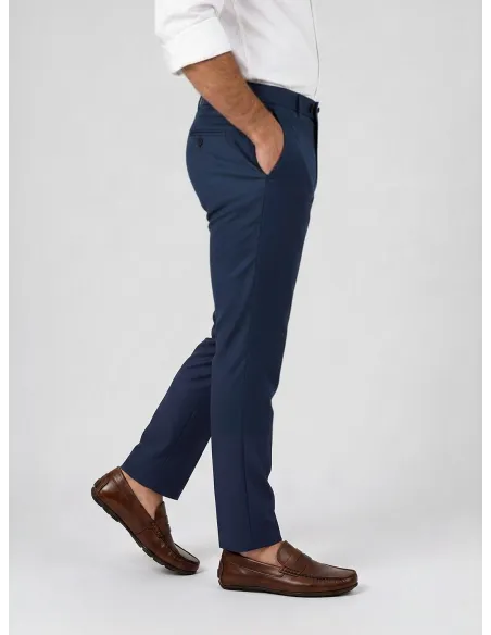 Calça de Lã Azul