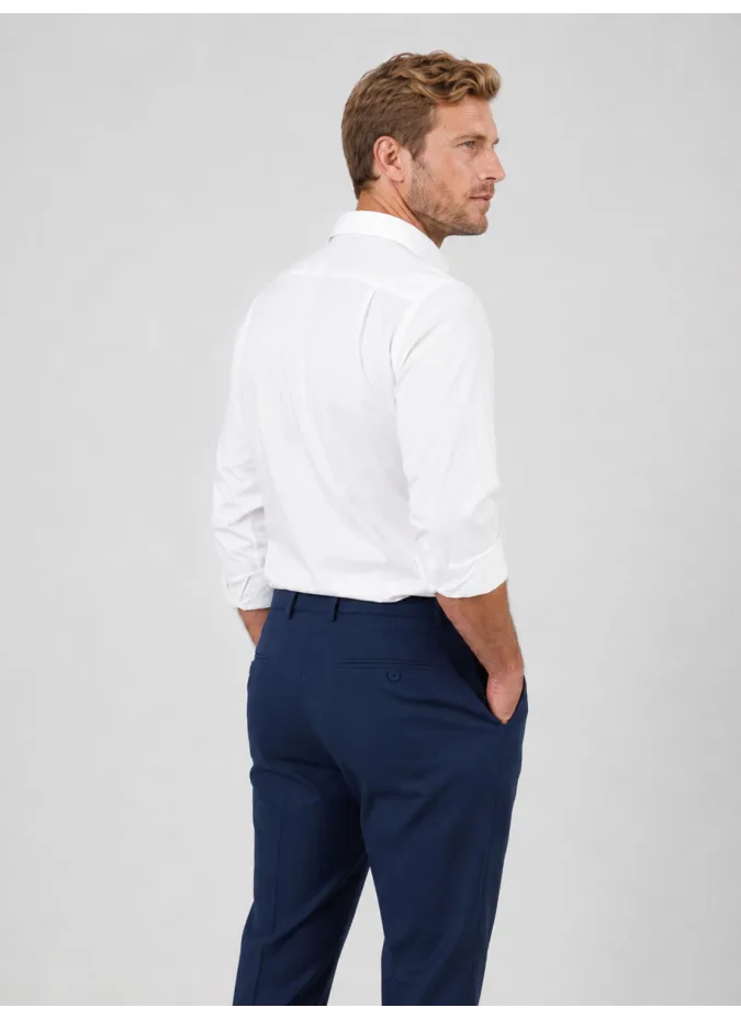 Calça de Lã Azul