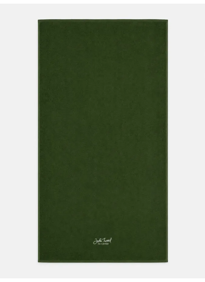 Green Beach Towel | JOHN TWEED TAILORED