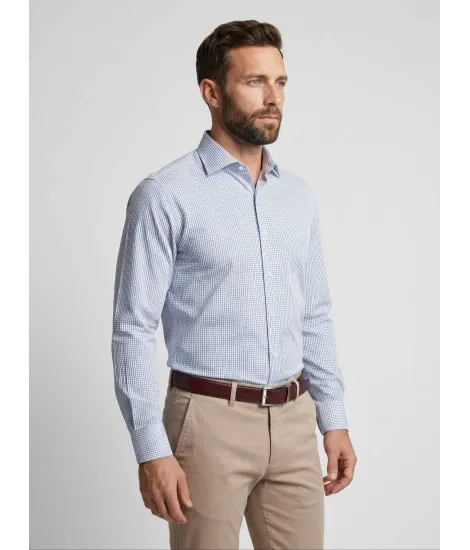 Camisa Clássica com Xadrez