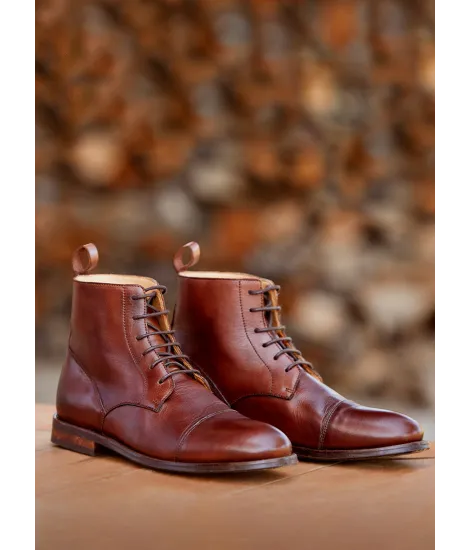 Bota Oxford Piel Marrón 2
