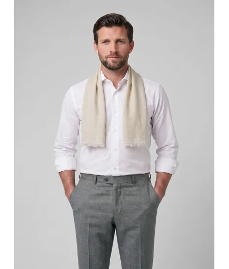 Natural Linen Scarf