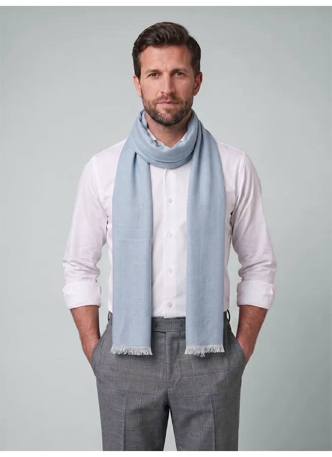 Natural Linen Scarf