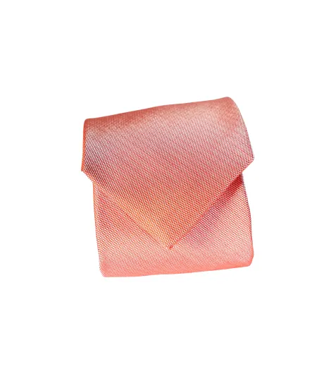 Gravata de Seda Salmão