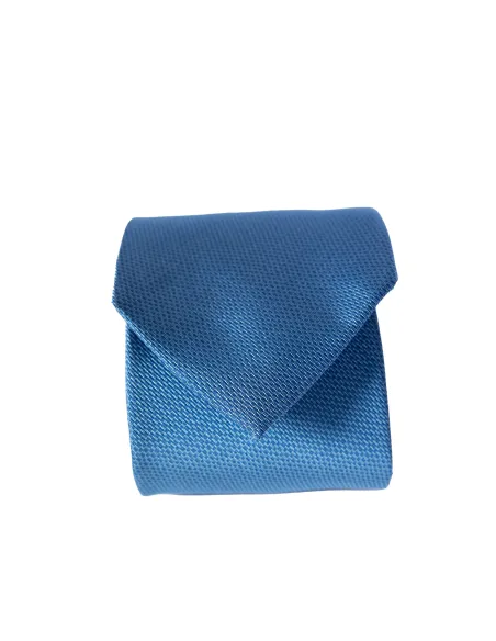 Gravata de Seda Azul