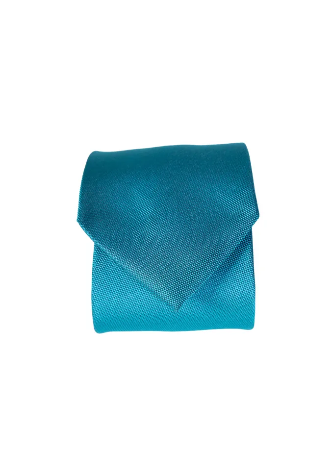 Turquoise Silk Tie