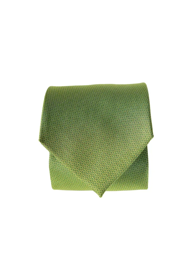 Gravata de Seda Verde