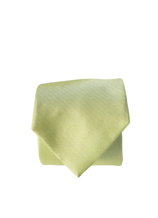 Light Green Silk Tie