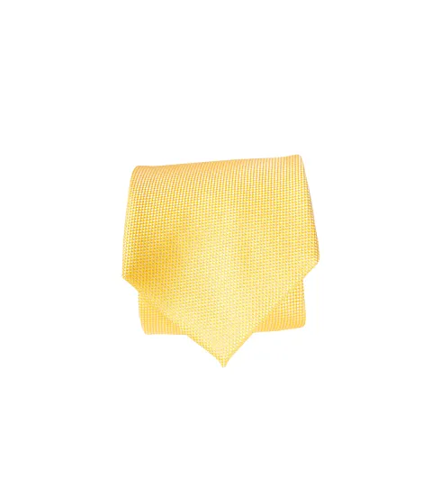 Corbata de Seda Amarilla