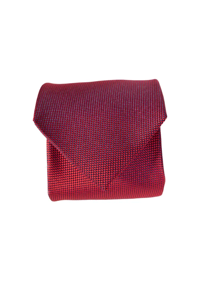 Red Silk Tie