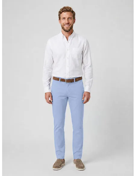 Calça Chino Azul