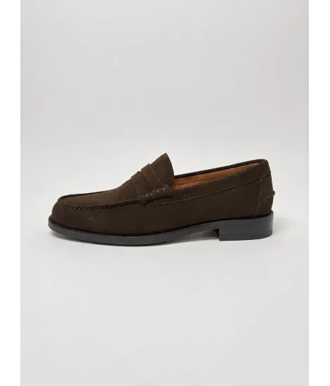 Brown Suede Glove Shoe 2