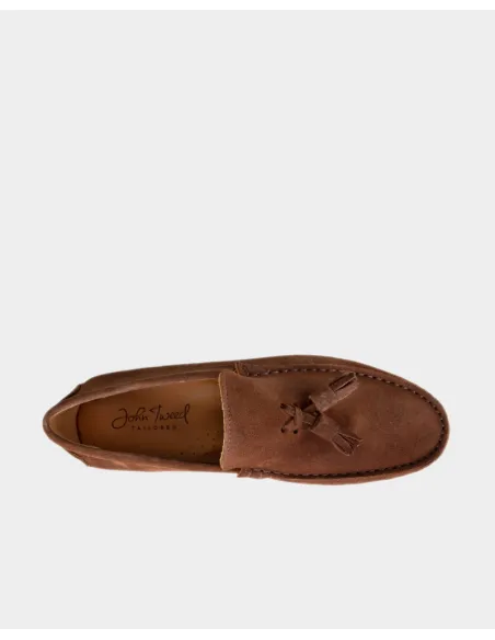 Mocasines Borlas Camel