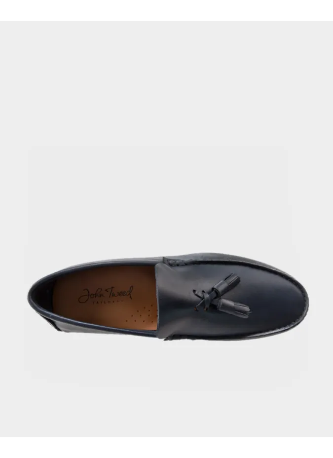 Mocasines Borlas Azules